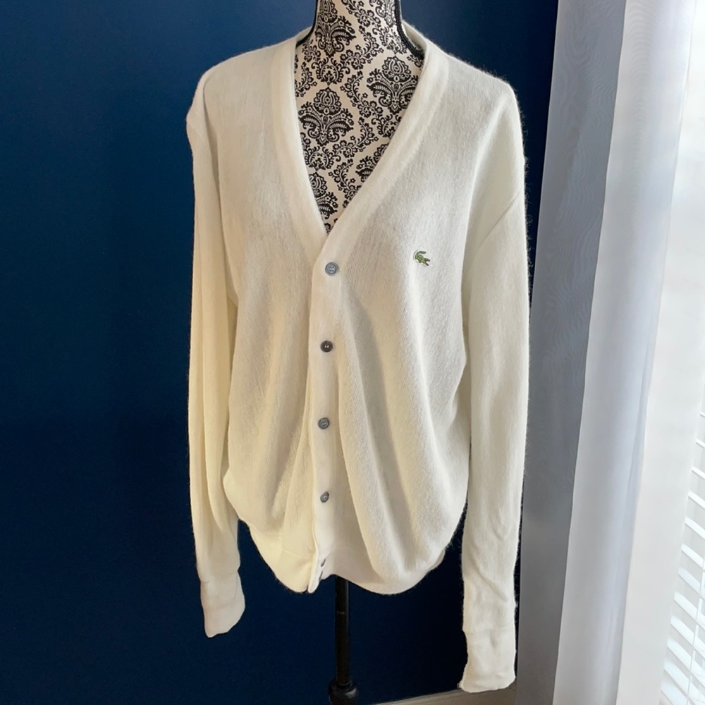 Men’s Vintage Izod Lacoste Cardigan